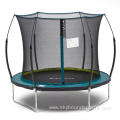 8FT Recreational Trampoline double blue